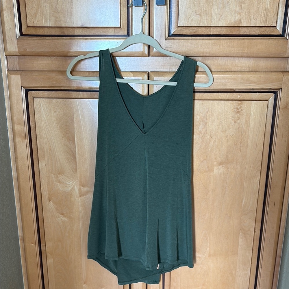 Lucy Green draped Sleeveless Tank Top